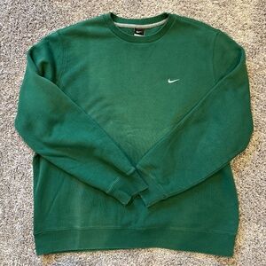 Vintage Nike Green Crewneck Pullover